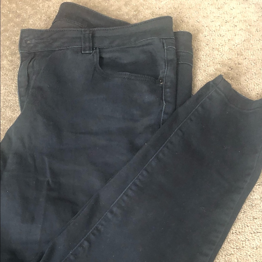 Forever 21 skinny black size 12